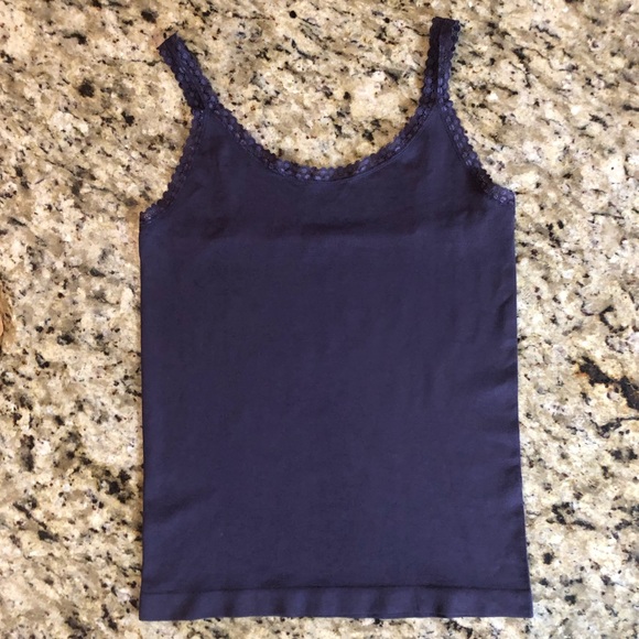 Lebody Microfiber Layering Purple Cami, Size Small - Picture 4 of 10